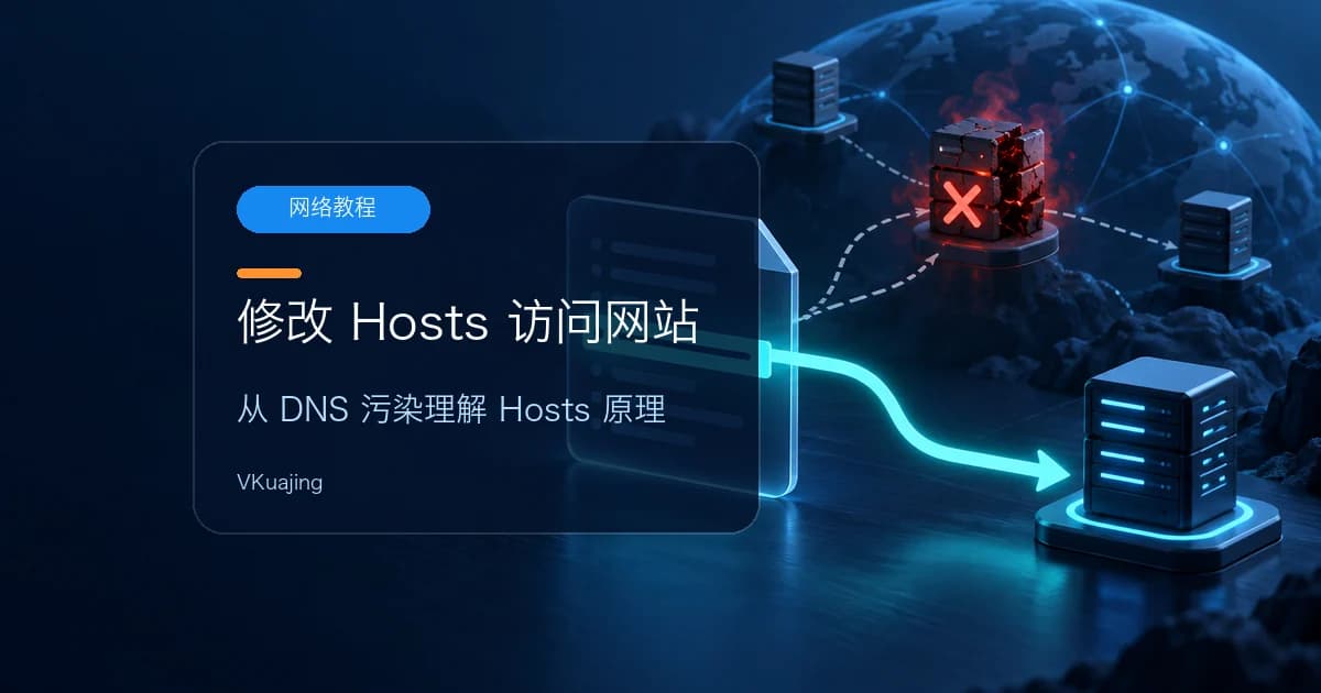 不用VPN一样可以访问Google | 修改Host文件教程