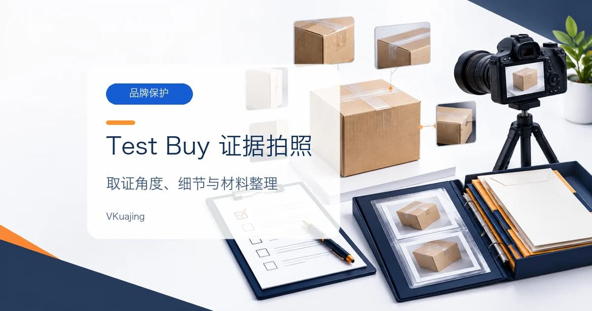 亚马逊Test buy 证据拍照